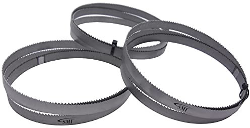SMI 3er SET Bandsägeblatt Bi-Metall M42 Abmessung 1638 x 13 x 0,65 mm 14 ZpZ z.B. für Optimum, Epple, Holzmann, Bernardo Sägeband