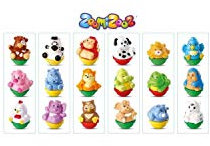 ZOOMIZOOZ - TUBE TRIO ANIMALS CULBUTO (IN DISPLAY)