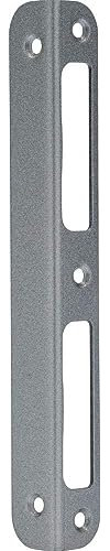 ABUS WSB170 Gâche d'angle pour porte de chambre et porte d'appartement 170 mm x 20 mm x 20 mm pour portes gauche et droite DIN Argenté