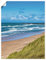ARTLAND Wanddeko Poster & Kunstdrucke Wandposter 60x80 cm Hochformat Maritime Deko Sommer Meer Nordsee Wellen Strand Gräser Dänemark U3QL