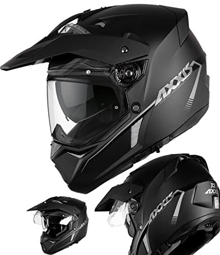 Axxis Wolf Cross Helm, Integralhelm (S)