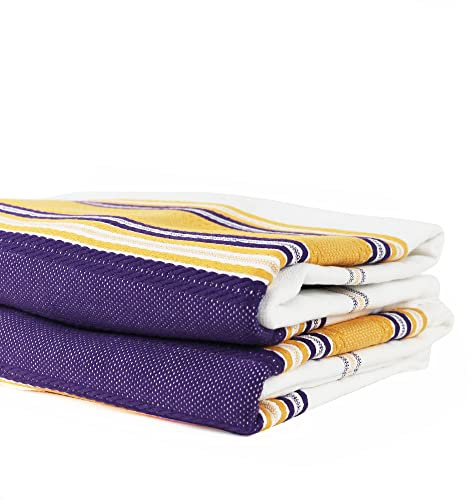 Taka Fabrics Peshtamel Loincloth Towel Pack of 2, 100% Turkish Cotton - Unisex, Home Towel Sets (8658-V2, 150x75cm)