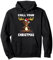 Elch macht Yoga Geweih Schneidersitz Chill your Christmas Pullover Hoodie