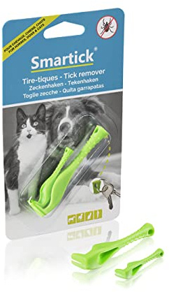 Smartick Zeckenzange grün, 2er Set groß/klein