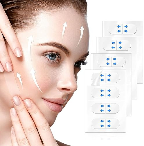 Unsichtbare Frauen - Gesichtstape Lifting Gesicht für V Shape Face! Doppelkinn Entferner und Kinn straffen mit Beauty Tape Lifting Tapes Gesicht oder Face Lifting Tape für Gesicht & Augen 40 Pcs