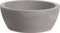 Nicoli Vaso Thetis a Ciotola in Resina, Vaso Per Piante Da Interno esterno diametro cm 30x12h R4230 resistente ai raggi Uv e alle temperature estreme (cm 30x12h, Cenere)