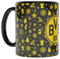 Borussia Dortmund BVB Weihnachtstasse Tasse (schwarz, one size)