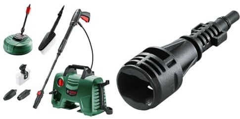 Bosch Home and Garden High Pressure Washer EasyAquatak 120 & adapter for Karcher accessories