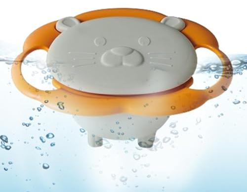 Um 360 Grad drehbare Gyro-Schüssel, rotierende Anti-Verschütten-Schüssel für Kinder, 360 Grad drehbar, auslaufsichere Schüssel, Kleinkindschalen für Kinder, , Mädchen