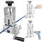 FTJKGH Wire Stripping Machine, with Hand Crank or Drill Powered Wire Stripper Machine, Aluminum Alloy Manual Wire Stripper for 1-25 mm Cable, Portable Wire Stripping Machine for Scrap Copper Recycling