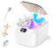 Ultrasonic Retainer Cleaner, 48KHz Ultrasonic Cleaner with U-V Light, Portable Dental Pod With 3 mode Digital Timer for Denture, Aligner, Mouth Guard, Braces,invisalign, Toothbrush Heads