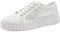 MARCO TOZZI by Guido Maria Kretschmer Damen Sneaker flach mit Schnürsenkeln Plateau, Weiß (White), 42 EU