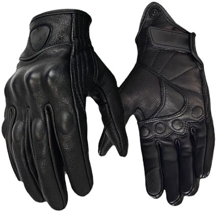 HDOYTXXM Guantes para motociclistas de cuatro estaciones Equipo de protección transpirable Guantes de cuatro estaciones con agarre y funcionalidad mejorados