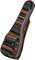 Ukulele -Tasche, 23 -Zoll -Konzert Ukulele -Fälle mit 6 -mm -Polster Dual -Schultergurchen Spezielle Nationale Rucksack -Hülle für Konzert Ukulele