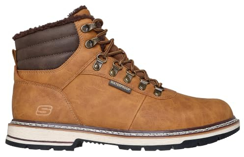 Skechers Herren Corado MemphisWanderstiefel | Skechers CORADO: Der wasserfeste, warm gefütterte Herren-Boot mit Relaxed Fit und Memory Foam Komfort.