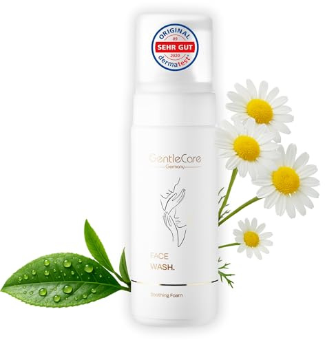 GentleCare Face Wash Gentle Foaming Cleanser, For All Skin Types, 150ml | With Aloe Vera, Chamomile and Green Tea, Soothes, Hydrates, Purifies Daily