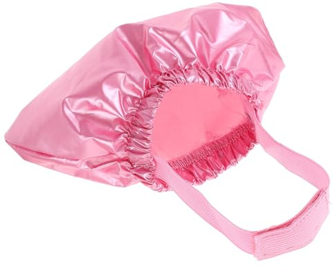 KOMBIUDA Gorro De Ducha Impermeable para Mascotas Sombrero De Baño para Perros Y Gatos Protector De Orejas Flexible Y Reutilizable para Duchas En Casa 7.08X3.93X0.19In