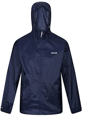 Regatta Herren Mens Pack It Jacket with Hood baby jacke, Navy, 3XL