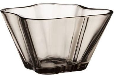 Iittala Alvar Aalto Collection Bol en Verre Marron 75 mm