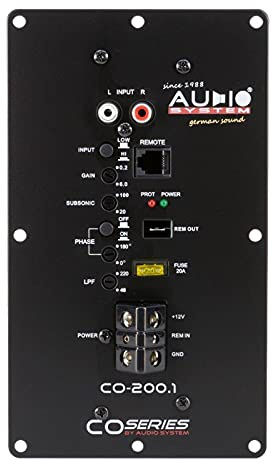 SISTEMA AUDIO CO-200.1 Amplificatore monoblocco a 1 canale da 200 W