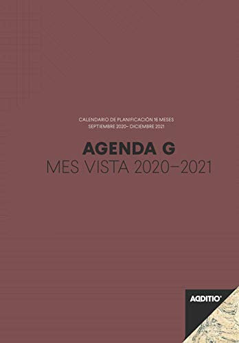 Terminkalender G 2020-2021 Monatsansicht für Lehrer – Additio P182