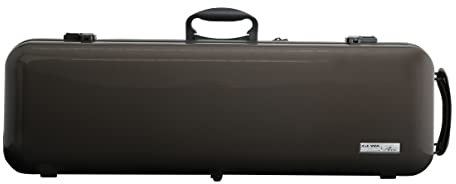 GEWA Violinkoffer AIR 2.1 braun hochglanz, mit zusätzlichem Seitengriff, Made in Germany
