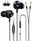 Bluedio Li In-Ear-Kopfhörer mit Mikrofon, Geräuschisolierung, PC-Adapterkabel 96 Zoll für Computer, Tablet und Smartphone, PSP unterstützt 3,5 mm