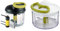 Tefal Hachoir manuel 5 secondes 900 ml + lames, Purée, Hacher, Découper, Mixer, Légumes et viandes, Noix & Hachoir manuel 5 secondes, 500 ml, Système de coupe breveté, Lames en acier inoxydable