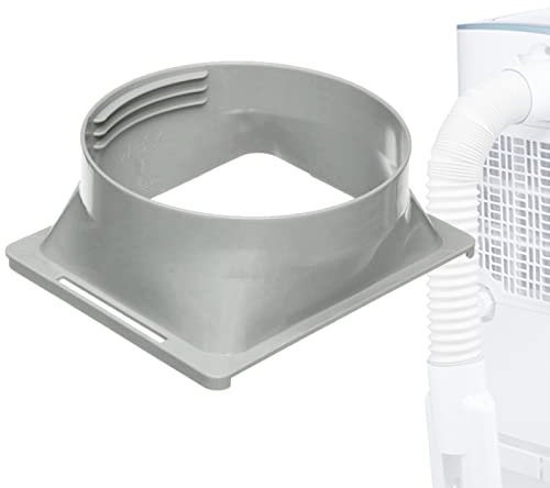 Abbto - Conector de interfaz de ventilación, adaptador de ventana de manguera de aire acondicionado portátil para sala de estar, adaptadores de ventilación de CA para ventana para sala de estudio,