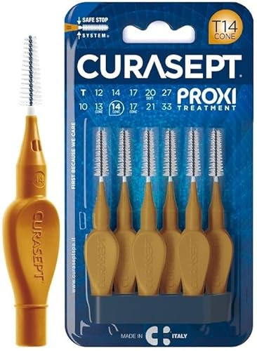 Curasept Proxi - Treatment T14 Cone Scovolino Interdentale, 6 Scovolini