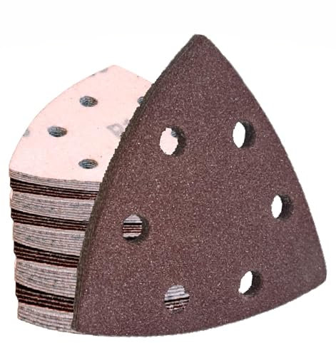 schleifdreiecke 93x93x93 │ 30 Stück │ Korn 40-1.000 verfügbar │ deltaschleifer schleifpapier (Mix je 10x 1.000/1.200/1.500)