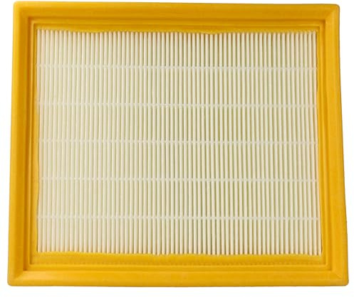 vhbw Staubsaugerfilter kompatibel mit Festool CTH 26 E Staubsauger | HEPA-Filter Gelb Weiß