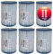 TronicXL Lot de 6 filtres compatibles avec les cartouches filtrantes Bestway type II pour pompes Flowclear 58383 58386 58094 58117 58386GS pour pompes de piscine 530/800 gal/h