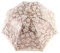 HUIFACAI Damen Vintage Spitze Sonnenschirm Faltbarer Blumenstickerei Regenschirm Sonnenschirm UV-Schutz Regenschirm Tragbar Faltschirm