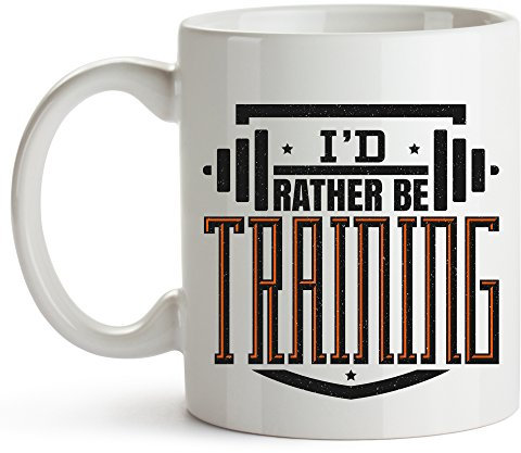 Tasse En Céramique Tasse Cafe Expresso Personnalisée Tasse À Thé Colorée Tasse À Céramique Idée Cadeau Pour Maman Bureau Collègue 330 Ml Je Serais Plutôt En Train De M'Entraîner