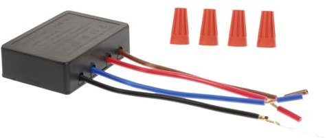 HOMOCONO Desk Lamp Switch Dimmer Switch Table Light Replacement Switch Module Control Lamp Repair Switch Light Switch Bedside Lamp Replacement Switch Light Dimmer Lamp Dimmer Black Plastic