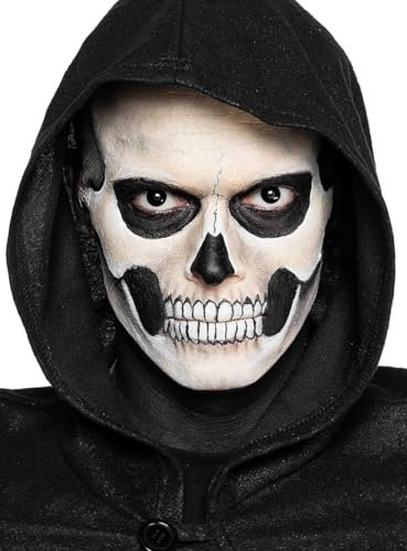 Hochwertiges Halloween Make-up Set - Totenkopf - Verkleidung Schminke - Halloween, Karneval & Motto-Party