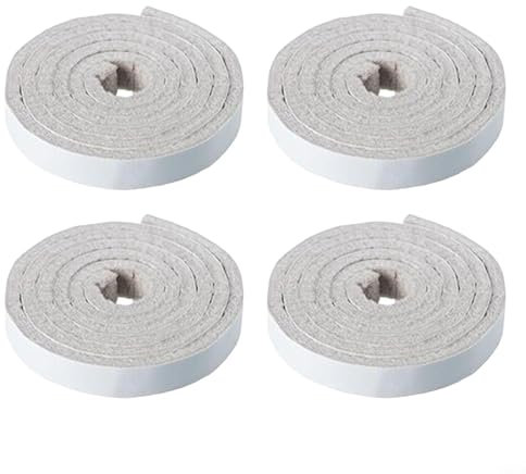 FUANA Fenster-Kondensationsabsorber, Kondensations-Tropfstreifen,Tropfband für Fenster,Condensation Streifen Geeignet Zum Absorbieren Von Wasser 100 x 1,3 x 0,6 cm