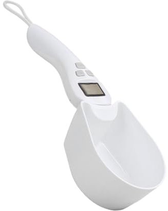 Taza Medidora Digital, Herramienta De Pesaje De Precisión, Pala Medidora Electrónica, Gramos Precisos, Lectura Fácil, 29x9,4x5 Cm, Para Pesar Alimentos Para Mascotas, Ingredientes