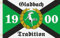 U24 Flagge Fahne Gladbach Tradition 1900 Hissflagge 90 x 150 cm