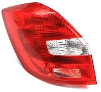 Generisch Bremse Rückfahrlicht Rückleuchte Außenzubehör für Skoda für Fabia 2008–2014, Rücklicht, Warn-Bremslicht, für Signallampe, Auto-Lichtgehäuse ohne Leuchtmittel(2008-2011 Left)