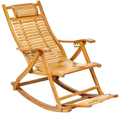 KELUNIS Klappbarer Liegestuhl Chaiselongue Aus Holz Leicht Zu Bewegen Trägt Bis Zu 200 Kg Pool Terrassen Chaiselongue Für Terrasse Strand Pool,Natural