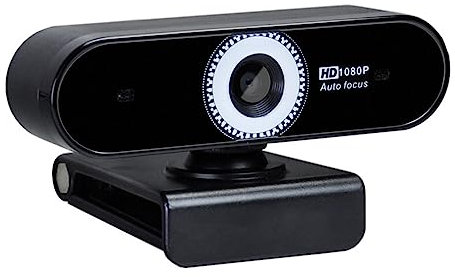 AIRYSSFU Webcam, 2K UHD 5MP 1944P 10X Zoom 60fps Smooth Streaming USB Webcam Auto Focal For Video Conference Online Teaching Boardcast Camera(1)