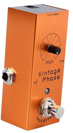 Pedal für eine E -Gitarre, Ein Tragbarer Flexibler Effekt des Tuning Pedal Process Professional Mini für die Leistung (Rot) (ORANGE)