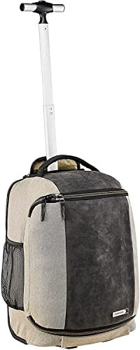 Cabin Max Manhattan Hybrid Trolley/Backpack with Wheels for EasyJet Cabin Bag 45x36x20 cm - Laptop Compartment, Convertible Design - 45x36x20 Underseat Cabin Bag (30L)