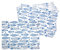 TOVAGLIETTE Pezzi 500 Americane 30x40 Tovagliette Usa e Getta in Carta Monouso Sottopiatti Monouso in Carta Bianca Rettangolari Goffrata Tovagliette Fantasia Decorata per GIORDANO Cart