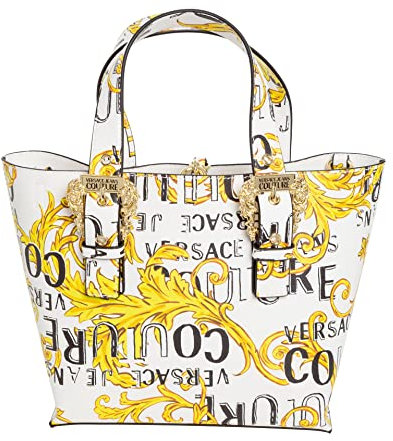 Versace Jeans Couture damen logo couture Handtaschen white - gold