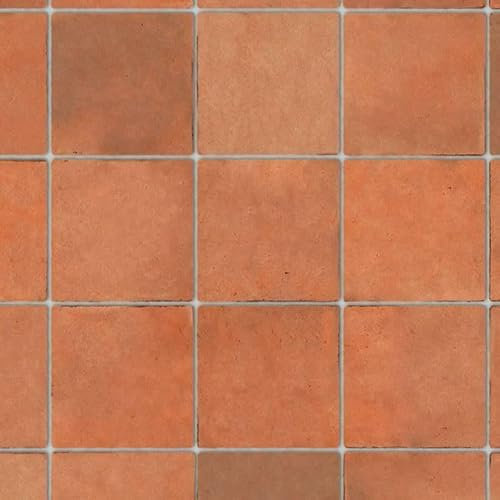 Grand carreaux en terre cuite pour maison de poupée en relief Revêtement de sol traditionnel 1:12