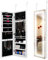 Ezigoo Full-Length Mirror Jewelry Cabinet with Storage – LED Lighted, Lockable, and Versatile Wall-Mounted Design