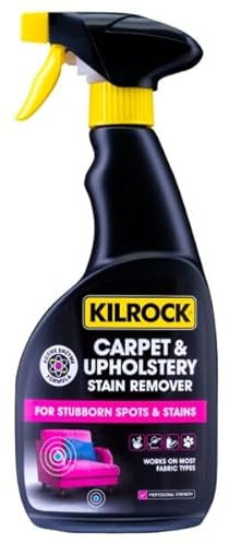 500ml, Carpet & Upholstery Stain Remover, Remove Loose Dirt and Blot Wet Stains